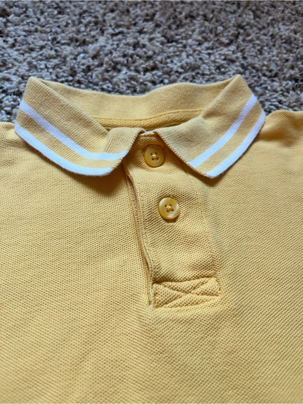 Gymboree yellow short sleeve polo
